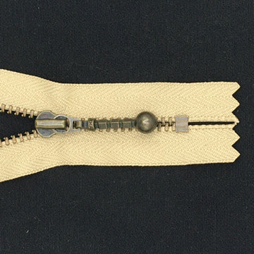 Beige metal ikke delbar 17cm 4mm