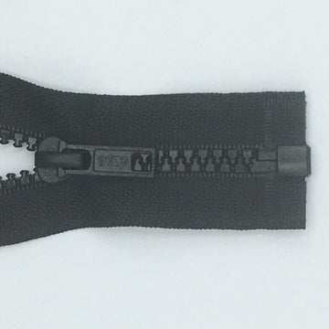 Sort plast delbar, 100cm 6mm