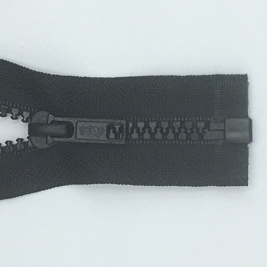 Sort plast delbar, 100cm 6mm