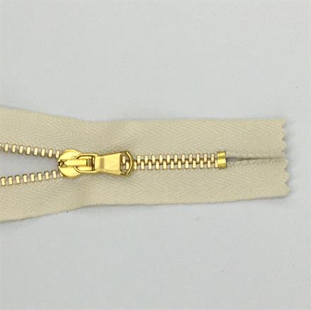 Råhvid 20cm, 4mm guld