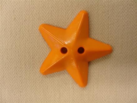 Stjerneknap, orange 