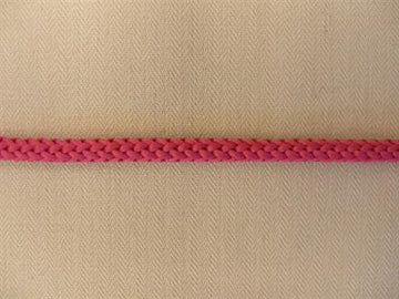 Anoraksnor 4mm mørk pink, 1m