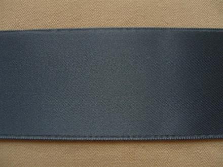 Satinbånd mørk dueblå   3mm, 1m