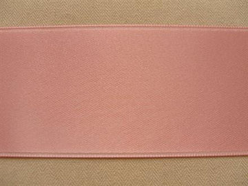 Satinbånd rosa  40mm, 1m