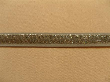 Stropelastik, sølv, 10mm, 1m