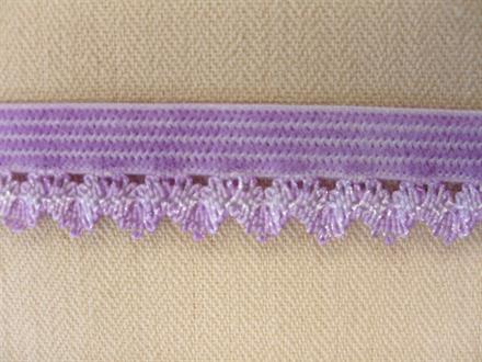 Kantelastik, lys violet meleret, 1m