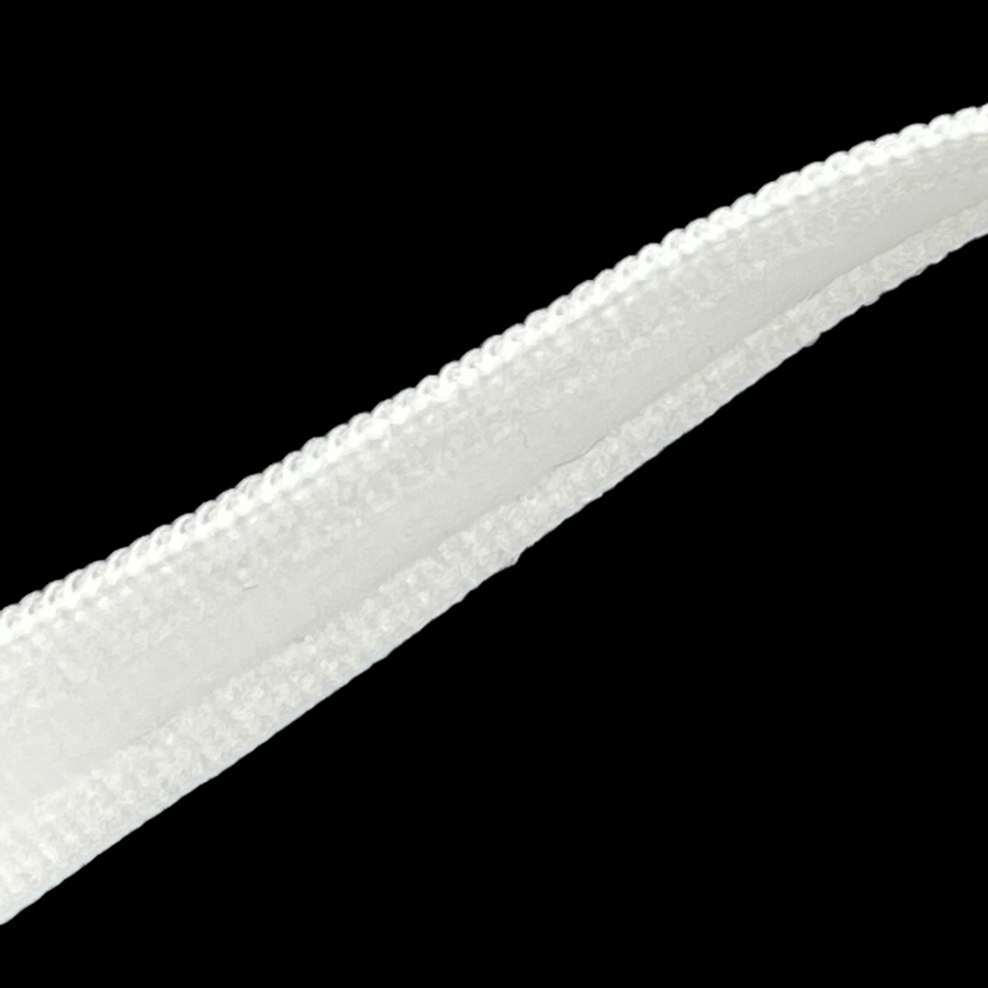Elastik med silikone, hvid 1m