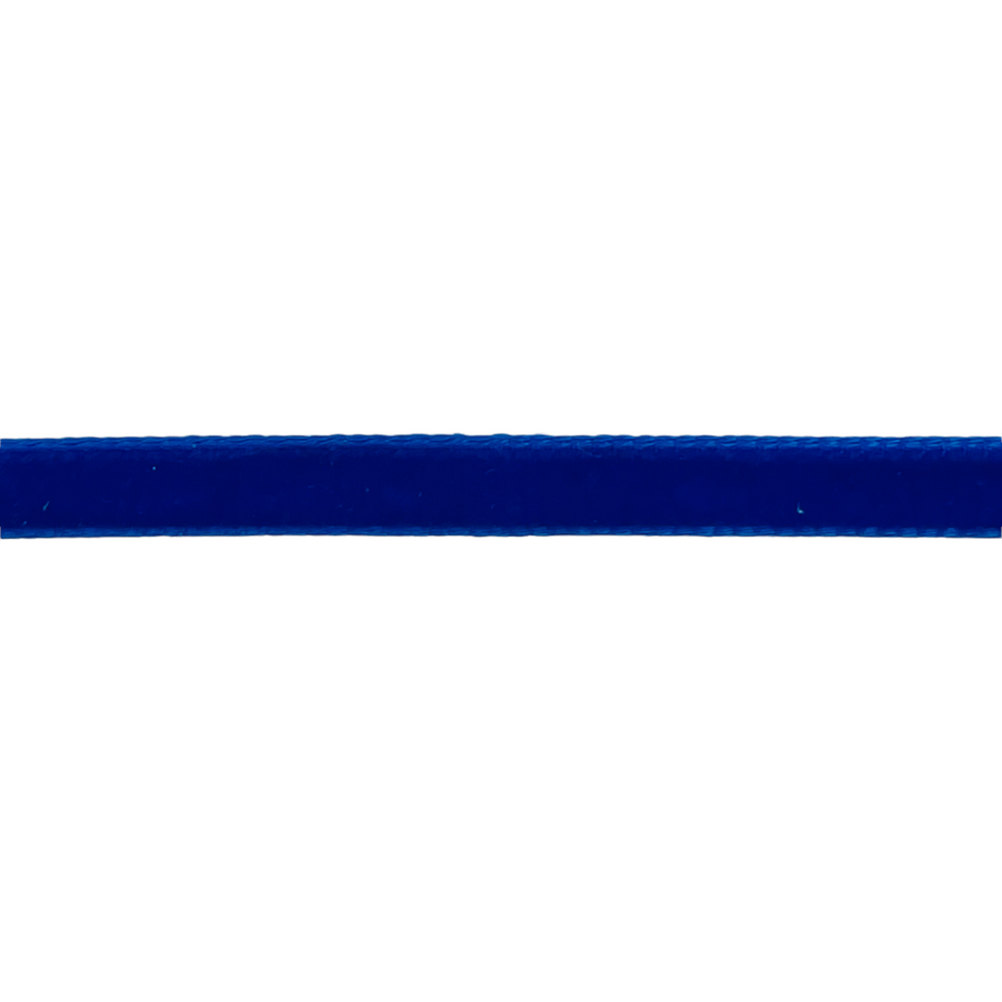 Velourbånd, koboltblå 7mm, 1m