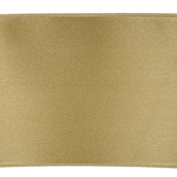 Satinbånd mørk beige 70mm, 1m