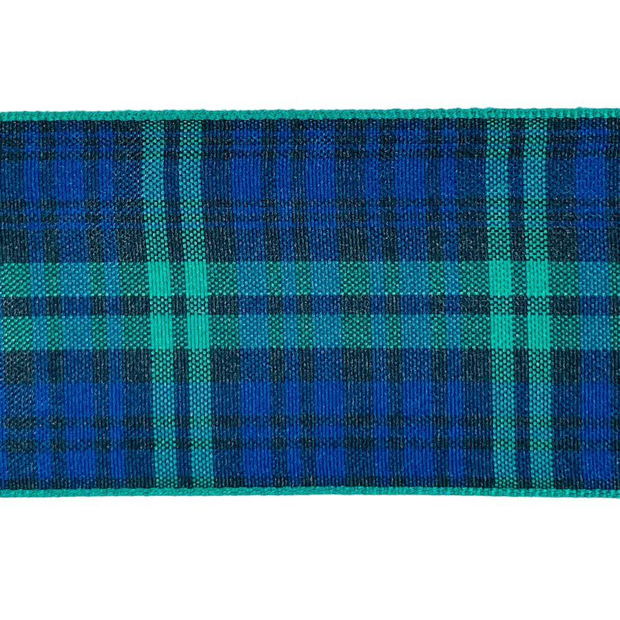 Voile, Black Watch - 25mm Tartan, semitransparent 1m