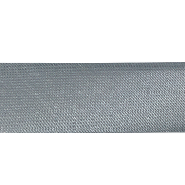 Skråbånd satin, elefantgrå 20mm, 1m