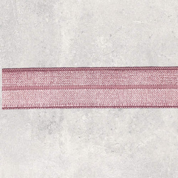 Foldeelastik, gammel rosa blank, 15mm, 1m