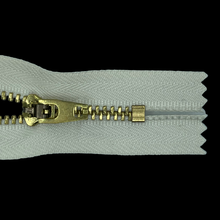 Ecru bukselynlås metal 20cm 4mm, messing