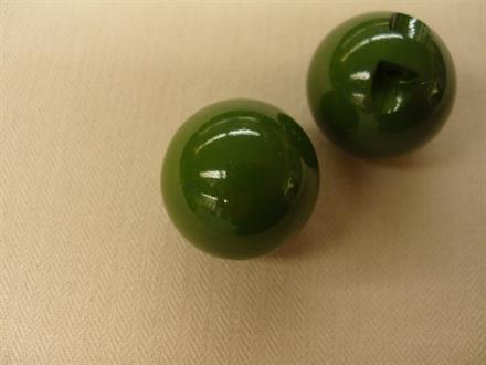 Kugleknap, oliven, 20mm