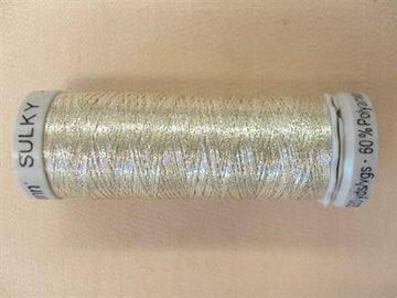 Sulky metallic maskinesytråd, sølv