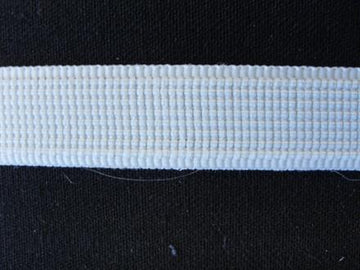 Rigilenestivere, hvid 12mm, 1m