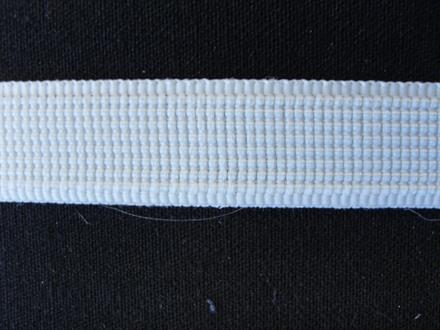 Rigilenestivere, hvid 12mm, 1m