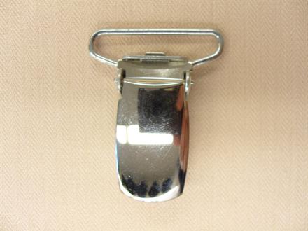 Seleclips, sølv 25mm (nr. 491)